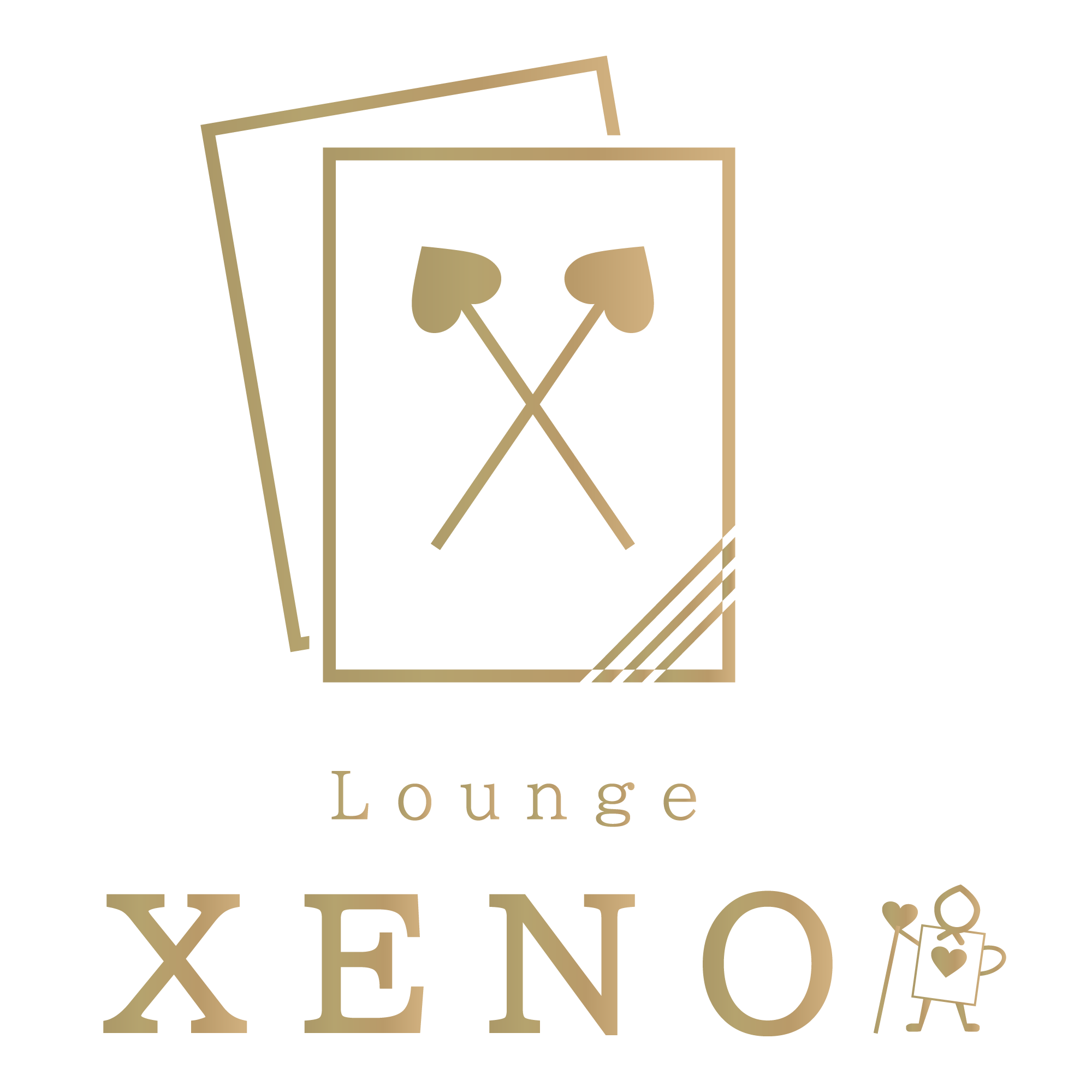 Lounge XENOのフッターロゴ